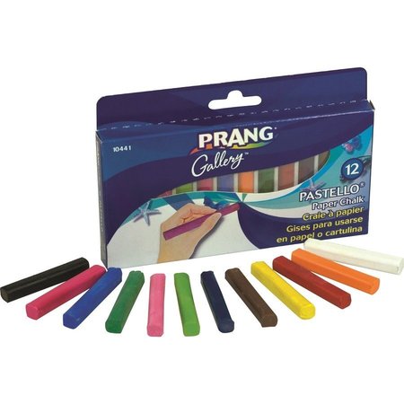 Prang Pastello Chalk, 12/BX, Ast PK DIX10441